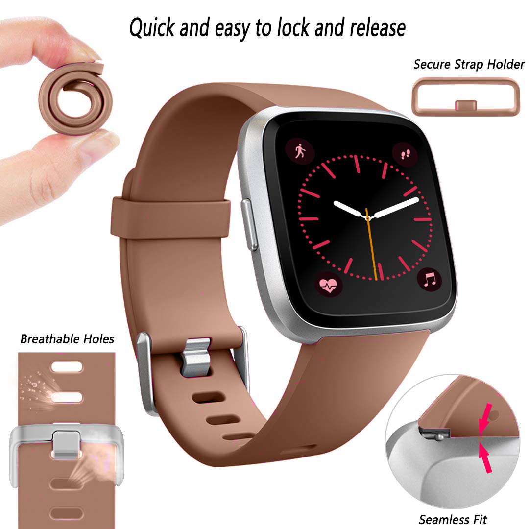 Fitbit Versa Sport Strap - Brown