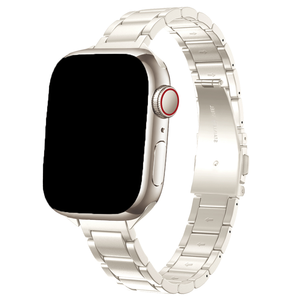 Apple Watch Thin Link Strap Noor - Starlight